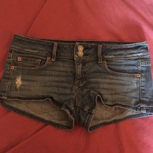 american eagle jean shorts